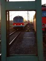 RB aus Regensburg Hbf bei der Einfahrt in Plattling Bhf. Dieser Zug fhrt nach einstndigem Aufenthalt als RB weiter nach Mnchen Hbf. Ursprnglich wurde diese Garnitur in Plattling abgestellt und am Tag darauf am frhen Morgen als RB nach Lichtenfels eingesetzt.