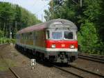 Steuerwagen des RE 3 Dsseldorf-Hamm ,Umleitung auf Gtergleis durch Bochum Hamme bis BO Nord ,ber Langendreer nach Dortmund Hbf.(13.05.2008)