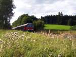 RE 32685 am 25.8.2008 zwischen Trkheim und Buchloe.