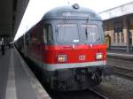 Karlsruher Steuerwagen als Zugschluss einer Regionalbahn nach Bad Harzburg.