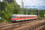 Eine der beiden verbliebenen Bn-Garnituren kommt als RE von Salzburg nach Rosenheim - 15/09/2012