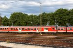 Steuerwagen Bauart Karlsruhe (Basis: n-Wagen) mit Gepäckfalttüren, aufgenommen im Juni 2016 in Ulm.