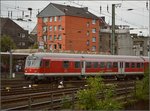 Charakterkopf zum Abschied. Karlsruher Steuerwagen 50 80 82-34 281-9 Bnrdzf überraschenderweise in Köln. September 2016.