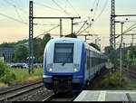 Bpmbdfa (55 80 80-75 0??-? | Bombardier Married Pair) mit Schublok 245 211-8 der Paribus-DIF-Netz-West-Lokomotiven GmbH & Co.