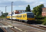 DB Netz D-DB 99 80 9360 004-2 + RAILab 2 63 80 99-94 003-0 Dienst + 218 477 als Messzug von Leipzig Hbf nach Erfurt Hbf, am 09.08.2017 in Erfurt Nord.