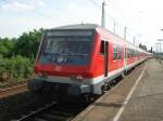 Leerpark einer RB/RE durch Ludwigshafen (Rhein) Hbf am 25.05.07.