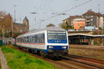 NX-Ersatzzug mit Wittenberger Steuerwagen als RB48 in Wuppertal Steinbeck, am 09.04.2019.