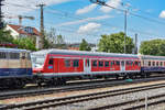 80-35 122 Bnrdzf 483.0 der Centralbahn in einem Sonderzug eingereiht.