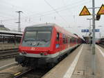 Der 80-34 100 war am 09.02.18 auf dem RE Augsburg - Nürnberg unterwegs, hier am Endbahnhof Nürnberg Hbf