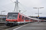 Der ex Frankfurter fand nach dem Einsatzende der n-Wagen dort im Dezember 2017, eine neue Heimat in Ludwigshafen(Rh), hier stand er am 02.02.19 in Ludwigshafen am Hbf .