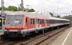 Nachtrag zur Aufnahme der 110 428 vom 19.5.: der Steuerwagen 50 80 80-34301-7 der Bauart Bnrdzf 483.2, in Wuppertal-Oberbarmen am 25.5.20.