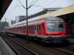 Regionalbahn nach Lehrte steht in Hannover Hbf (26.8.2007)