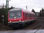 Steuerwagen der RB von Koblenz Hbf nach Wiesbaden Hbf, kurz vor dem Halt in Erbach (Rheingau); 16.01.2008