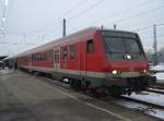 Ein RE nach Mnchen am 05.01.2008 in Rosenheim.