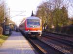 Die RB nach Itzehoe erreicht am 16.02.08 Prisdorf.