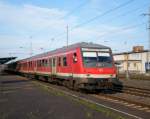 RegionalExpress Halle-Kassel erreicht am 28.06.2008 Sangerhausen.