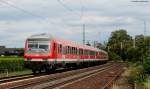 RB 15532 (Wiesbaden Hbf-Assmannshausen) mit Schublok 143 125-3  am km 59,9 12.8.09