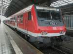 Hier eine RB20 nach Eisenach, dieser Zug stand am 18.10.2009 in Halle (Saale) Hbf.