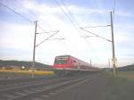 Eine RegionalBahn aus Eisenach am Abend des 19.05.2005 auf dem Weg nach Bebra.