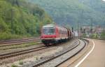 Da ist er nun endlich - Der erwartete Messzug mit der  Systemtechnik-110 ! Zum Glck habe ich mich schnell genug umgedreht und so entstand am 16.5.2010 dieses Bild des Zuges im  Bahnhof Geislingen (Steige).