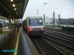 Ein Abellio Steuerwagen wartet in EssenHBF auf seine Abfahrt