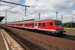 Hier eine RB20 (RB16318) von Halle(Saale) Hbf. nach Eisenach, bei der Einfahrt am 14.7.2013 in Weimar. (Geschoben hatte 182 505-8)