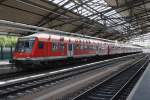 Mein 4000. Bild zeigt eine Regionalbahn der Linie 20 (RB16327) auf der Fahrt von Eisenach nach Halle(Saale) Hbf., welche am 19.August 2014 einen Halt in Erfurt Hbf. einlegte. Schublok für diese Leistung war die Erfurter 182 505-8.