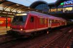 Steuerwagen Bauart Wittenberge (Basis: y-Wagen / Halberstädter) als RE 12190 in Mainz Hbf.