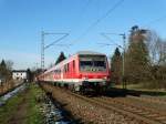 DB Regio Hessen Steuerwagen Bauart Wittenberge als RB 55 am 05.01.15 bei Hanau West
