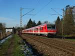 DB Regio Hessen Steuerwagen Bauart Wittenberge als RB 55 bei Hanau West am 05.01.15 auf der KBS 640