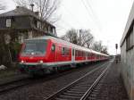 DB Regio Hessen Steuerwagen Wittenberge am 04.04.15 in Maintal Ost