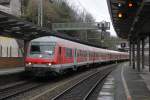 National Express mit dem Wittenberger Steuerwagen als RB48 am 05.01.2016 in Wuppertal Hbf.