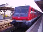 Steuerwagen der RB nach Hamburg-Altona in Itzehoe am 31.03.07