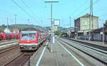 2005 fuhren noch lokbespannte Regionalbahnen zwischen Würzburg, Ansbach und Treuchtlingen.