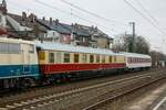 Rheingoldwagen in D�sseldorf Oberbilk, Januar 2024.