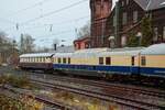 Rheingold Domecar Aussichtswagen in Wuppertal, Dezember 2024.