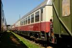 DB Speisewagen  TRANS EUROP EXPRESS  im DB Museum Koblenz, September 2024.