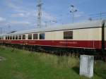 TEE Speisewagen WRmz 56 80 88-95 001-5,am 24.September 2011,in Stralsund.