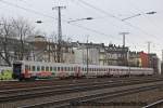 HKX Waggons in K�ln West, Dezember 2013.