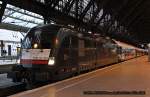 MRCE 182 534 mit HKX1802 in K�ln Hbf, Dezember 2013.