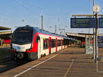Als Ersatzzug auf dem RE3 hat die eurobahn vorübergehend 3 Flirt der Regiobahn angemietet.