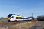 Eurobahn ET 7.05 als RE3 Richtung Düsseldorf in Hamm Selmig, 25. Februar 2026