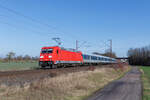 185 394-4 und 185 391-0 (Railpool / Train Charter Service) mit dem RE3 Richtung Düsseldorf Hbf in Hamm Selmig, 25. Februar 2026
