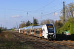 RE5 Richtung Koblenz Hbf in Angermund, 21.