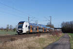 462 071 und 462 025 (nationalexpress) als RRX auf der Linie RE6 Richtung Köln/Bonn Flughafen in Hamm Selmig, 25.
