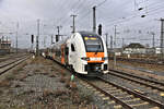 RRX 462080 erreicht hier als RE 6 nach Minden am 21.2.2026 um 9.07 Uhr den Dortmunder Hauptbahnhof.