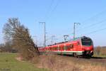 1428 003 und 1428 013-5 (DB) als RE42 in Richtung Mönchengladbach Hbf in Recklinghausen, 9.
