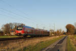 1428 513 (DB) als RE42 in Richtung Essen Hbf in Dülmen, 21. November 2025