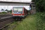 # Duisburg-Entenfang 5  Der 628 460 mit dem Wedauer RB 37 (Duisburg HBF - Duisburg-Entenfang) bei der Einfahrt in Duisburg-Entenfang.