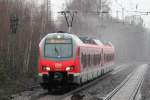 1428 013 fährt als RB 42 nach Essen Hbf. in Recklinghausen-Süd ein 30.1.2016